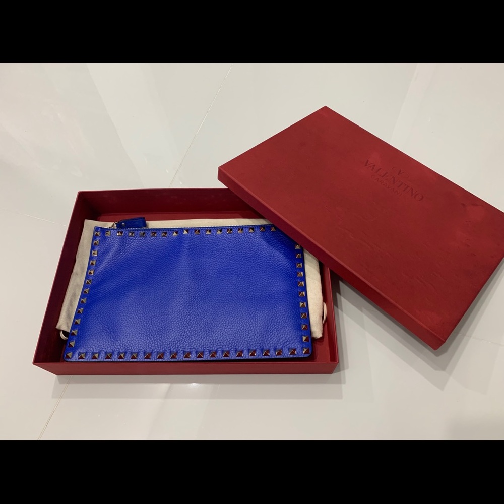 Valentino Rockstud Clutch